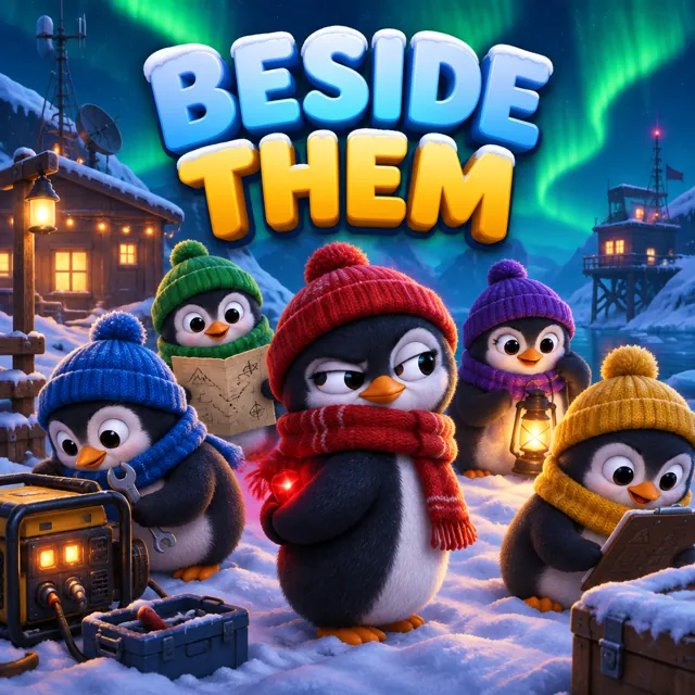 Beside Them party game