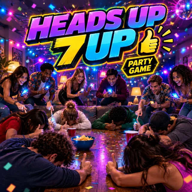 Heads Up 7 Up classic party game
