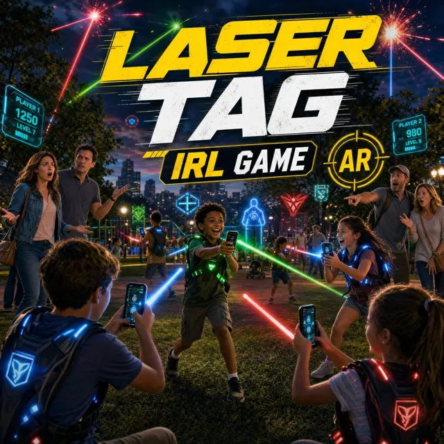 Real-world Laser Tag game on iPhone